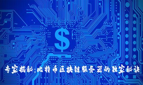 专家揭秘：比特币区块链服务器的独家秘诀